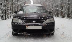 Дефлектор капота (мухобойка) FORD Mondeo III с 2001-2006 г.в. (Форд Мондео) Вип Тюнинг