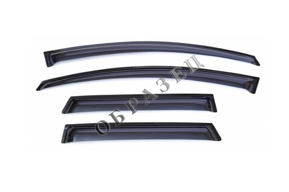 Дефлекторы окон (ветровики) Ford Ranger 2006-2011 (Форд Рэнджер) SIM
